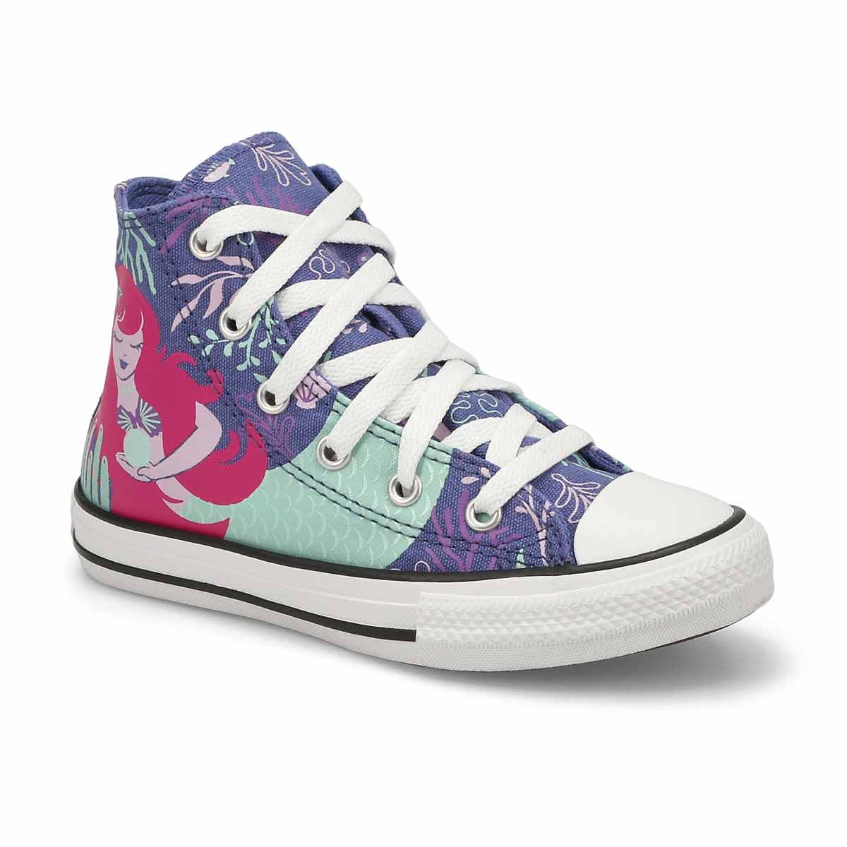 Converse Girls Chuck Taylor All Star Under The Sea Hi Top Sneaker