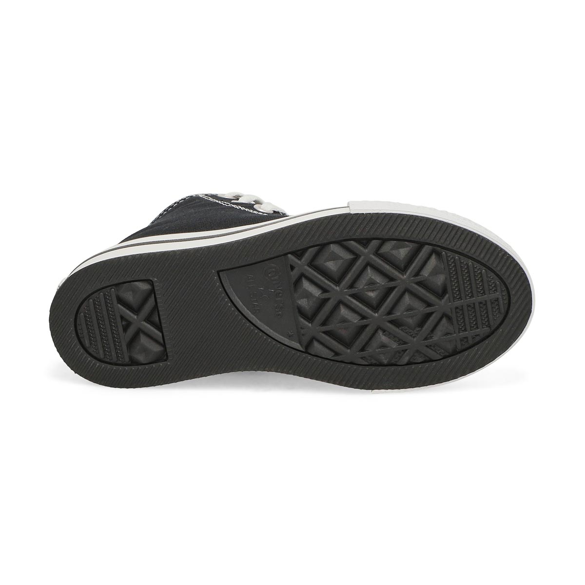 Girls' Chuck Taylor All Star Platform Foundation Hi Top Sneaker - Black