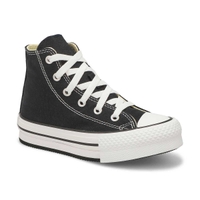 Girls' Chuck Taylor All Star Platform Foundation Hi Top Sneaker - Black