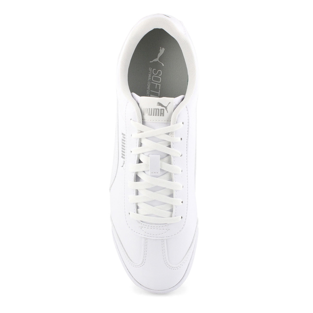 Puma Men's Turino FSL Sneaker - White/White | SoftMoc.com