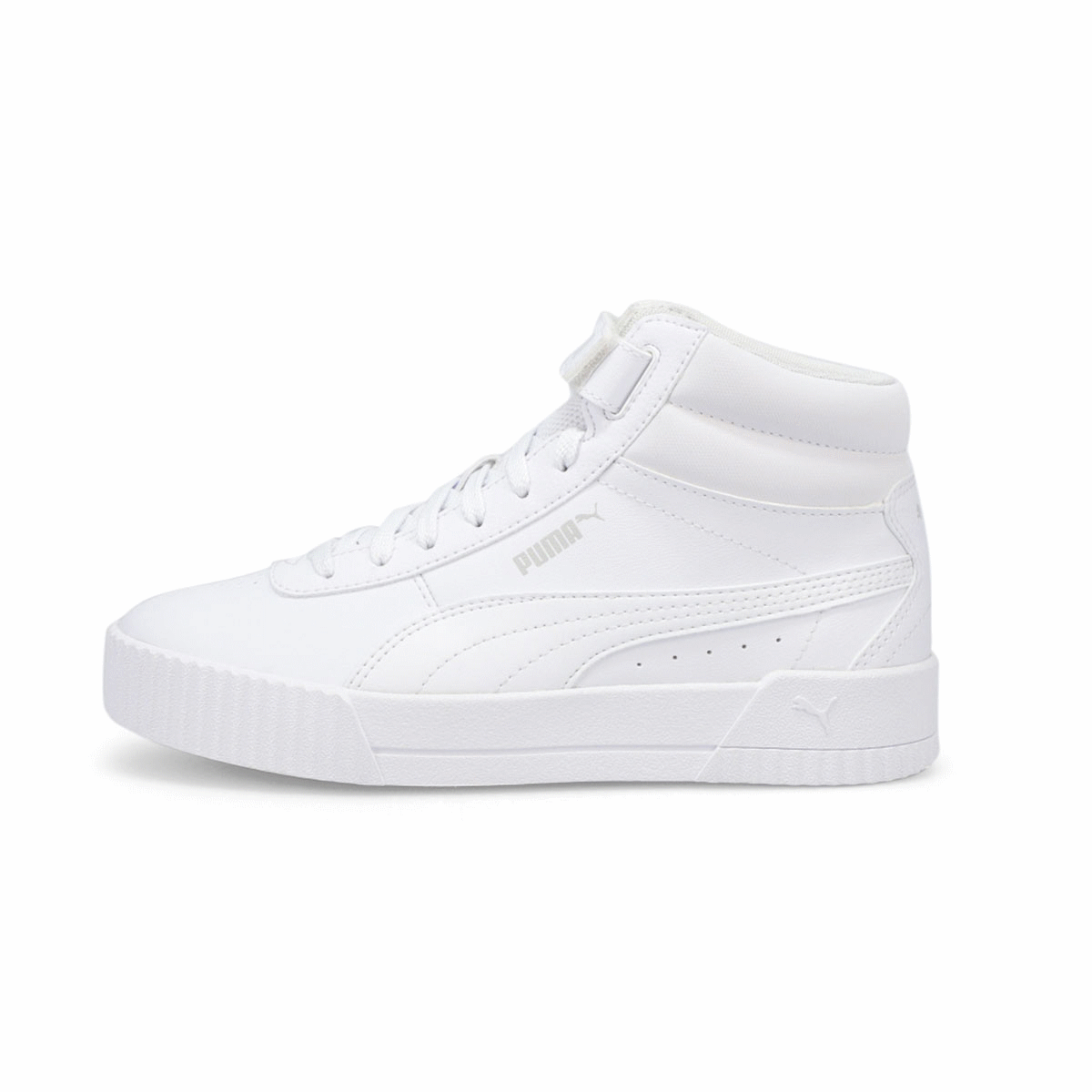 Puma Women's Carina Mid Sneaker - White | SoftMoc USA