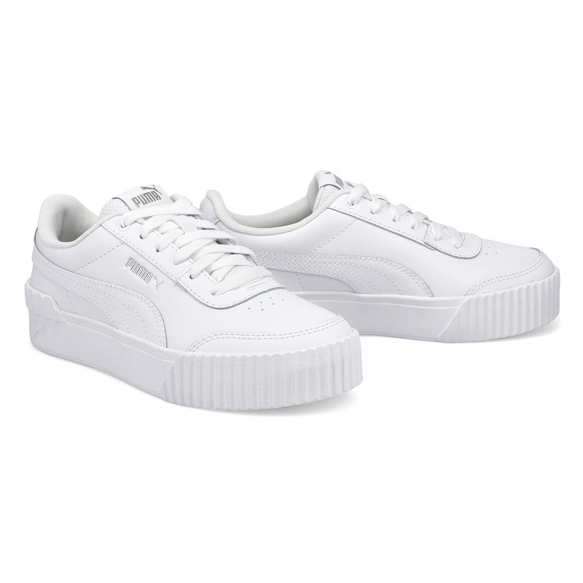 Puma Women's Carina Lift TW Sneaker - White | SoftMoc USA