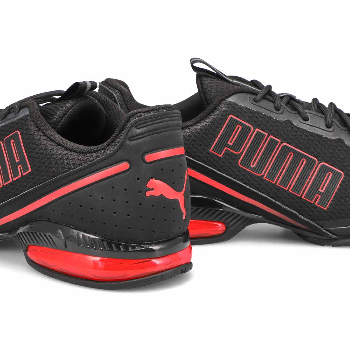Men's Cell Divide Sneaker - Black/Red