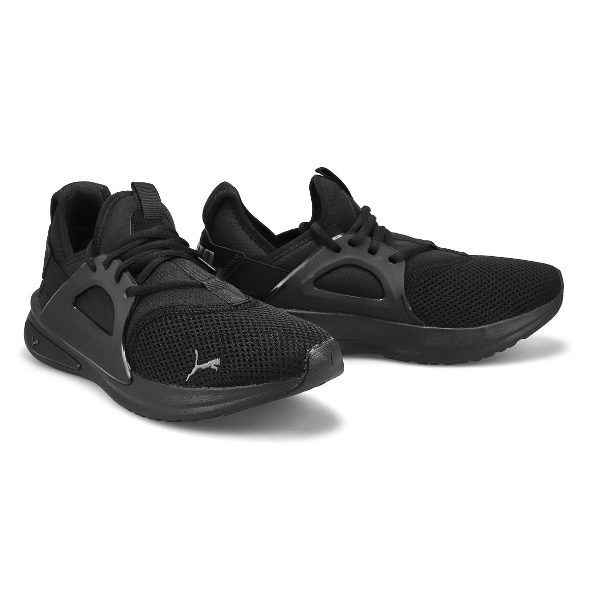 Men's Softride Enzo Evo Lace Up Sneaker - Black/Castlerock