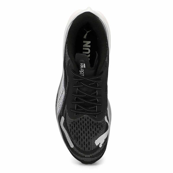 Men's Velocity Nitro 3 Performance Runner - Black/ White/ Silver