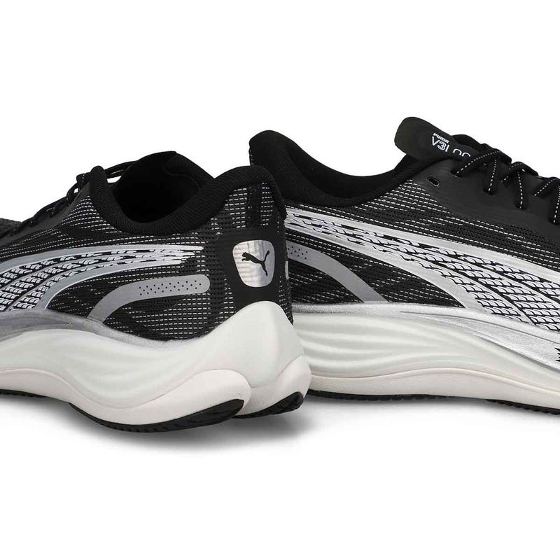 Men's Velocity Nitro 3 Performance Runner - Black/ White/ Silver