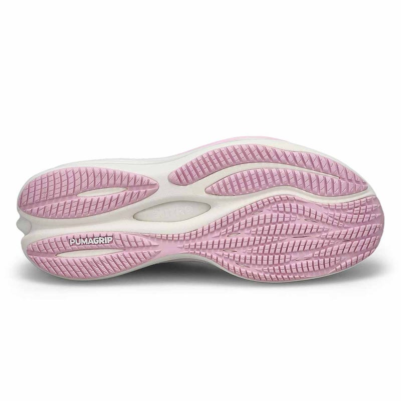 Women's Velocity Nitro 3 Lace up Performance Runner - Black/Silver/Grape Mist