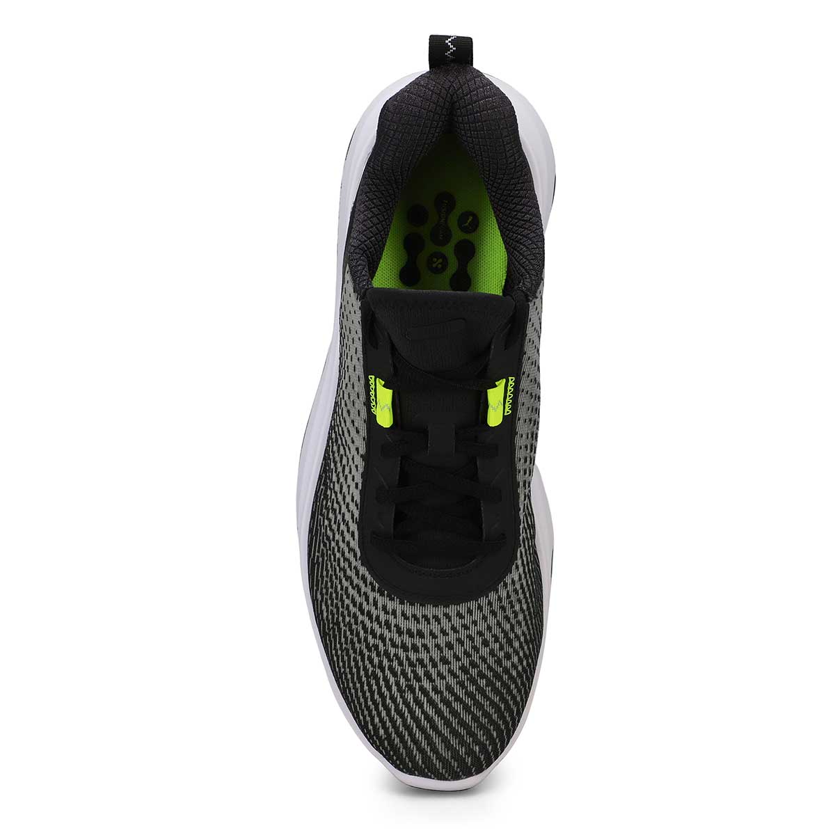 Men's Fusion Crush Sport  Golf Shoe - Black/Electric Lime