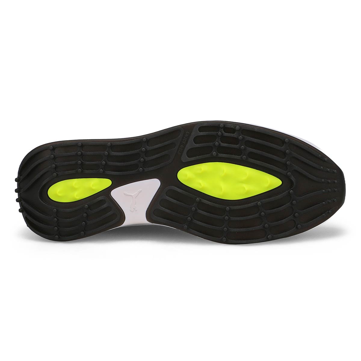 Men's Fusion Crush Sport  Golf Shoe - Black/Electric Lime