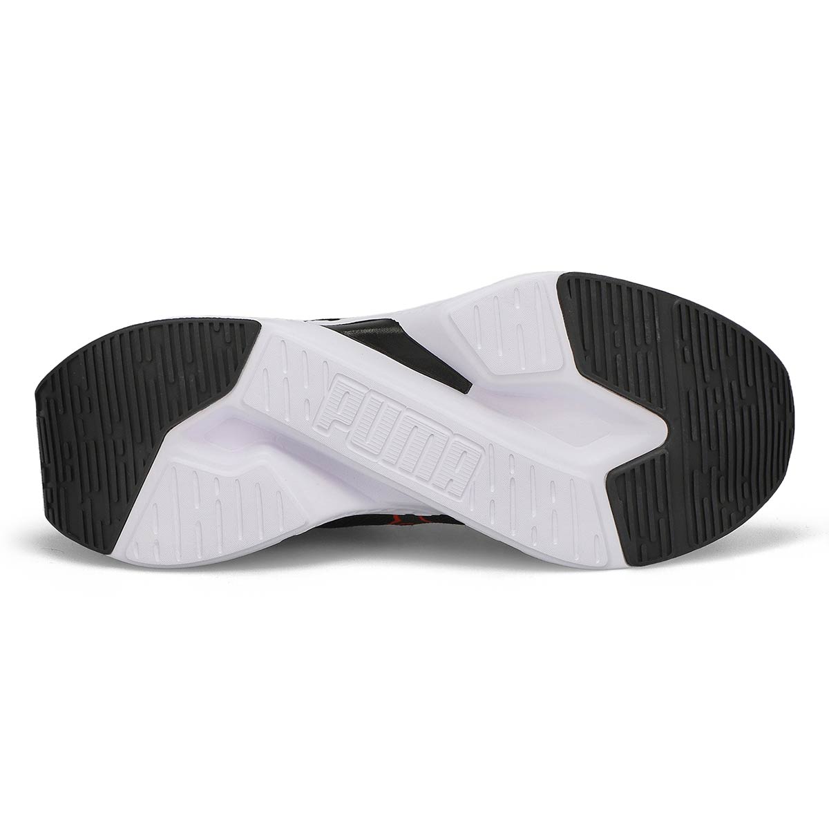 Men's Softride Sway Mesh Sneaker - Black/White/Red