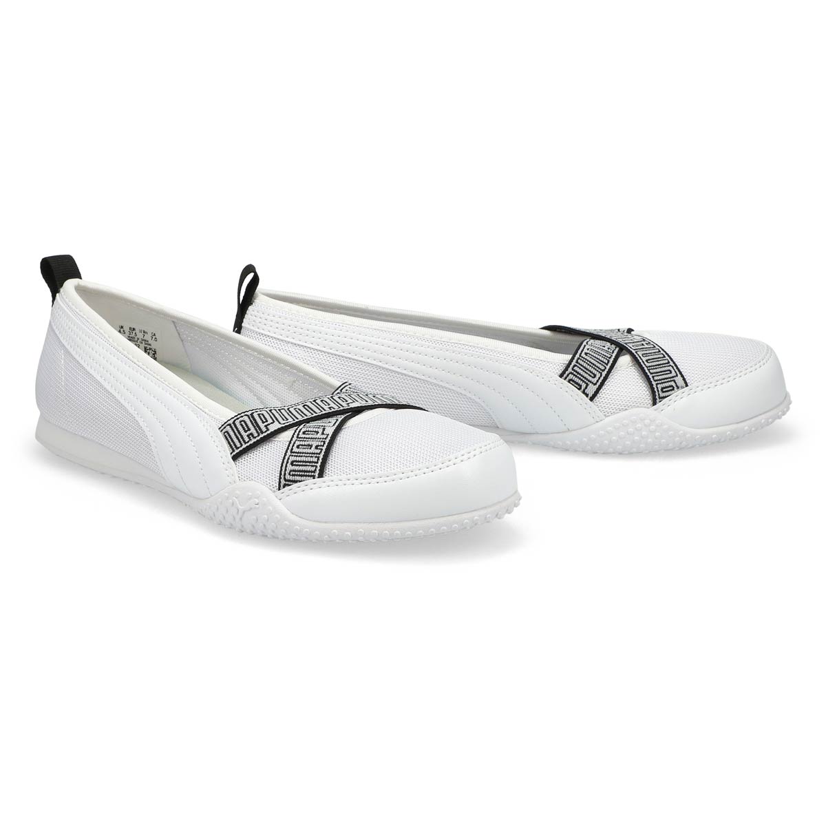 Women's Bella Ballerina Sneaker - White/ White