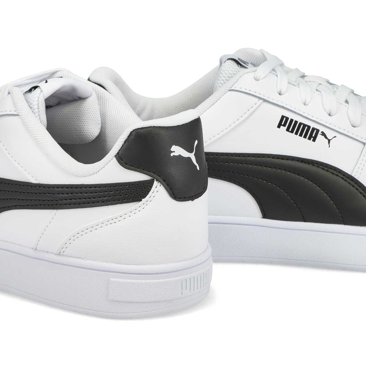 Men's Puma Caven Sneaker-White/Black