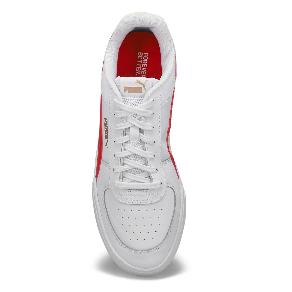 Puma Men's Puma Caven Sneaker - White/Grey | SoftMoc USA