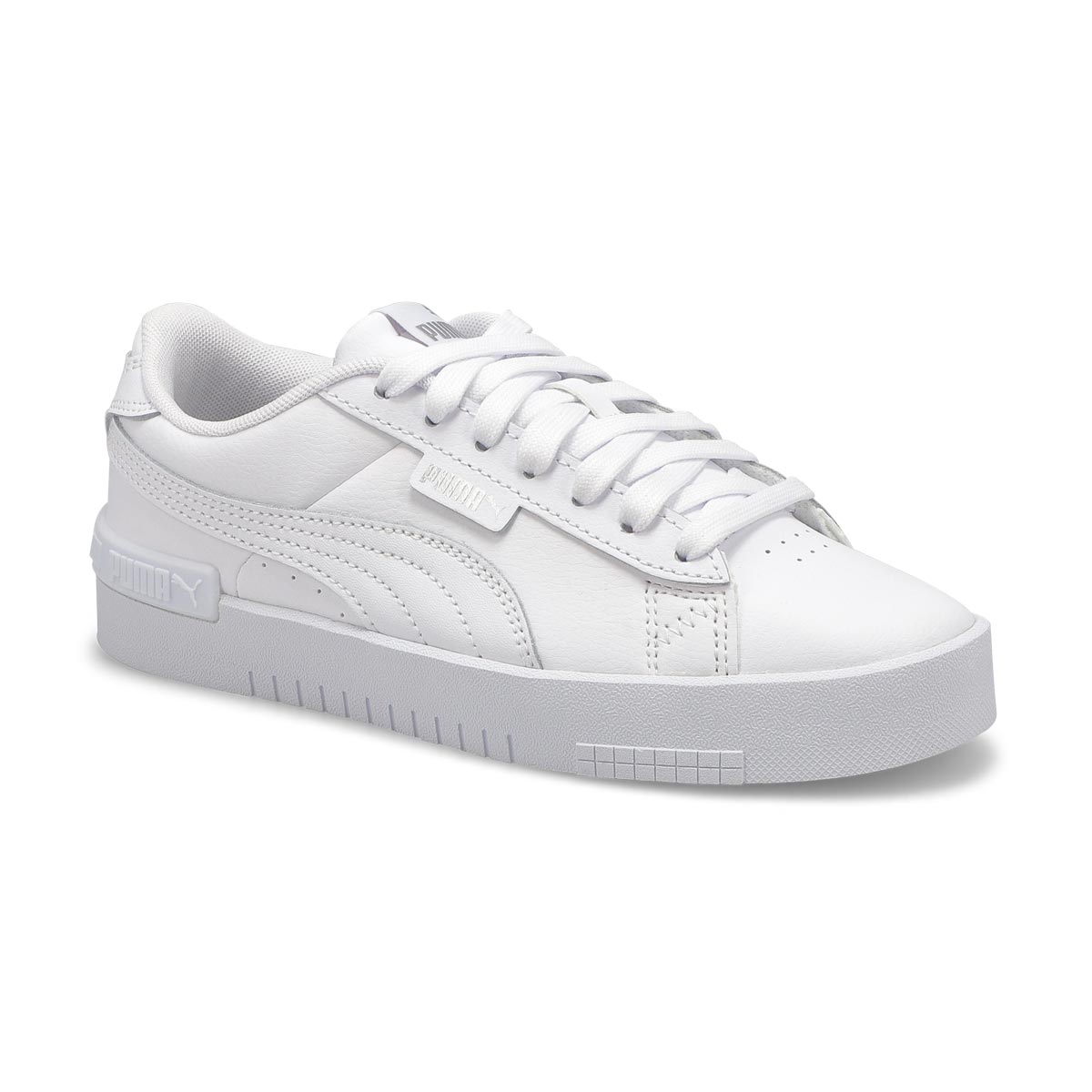 Girls' Puma Jada Jr Sneaker - White/Silver