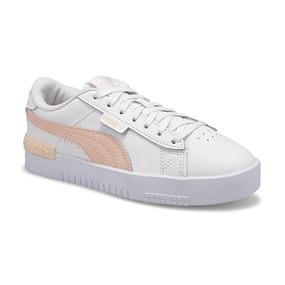 Grls Jada Jr Sneaker-White/Pink
