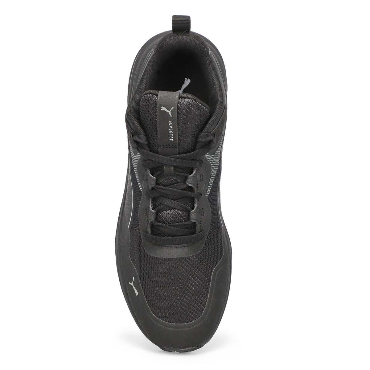 Men's Supertec Lace Up Sneaker-Black/Black