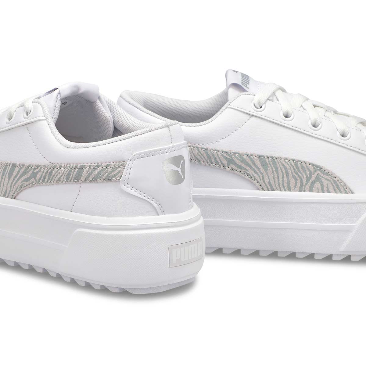 Women's Puma Kaia Tiger Platform Sneaker - White