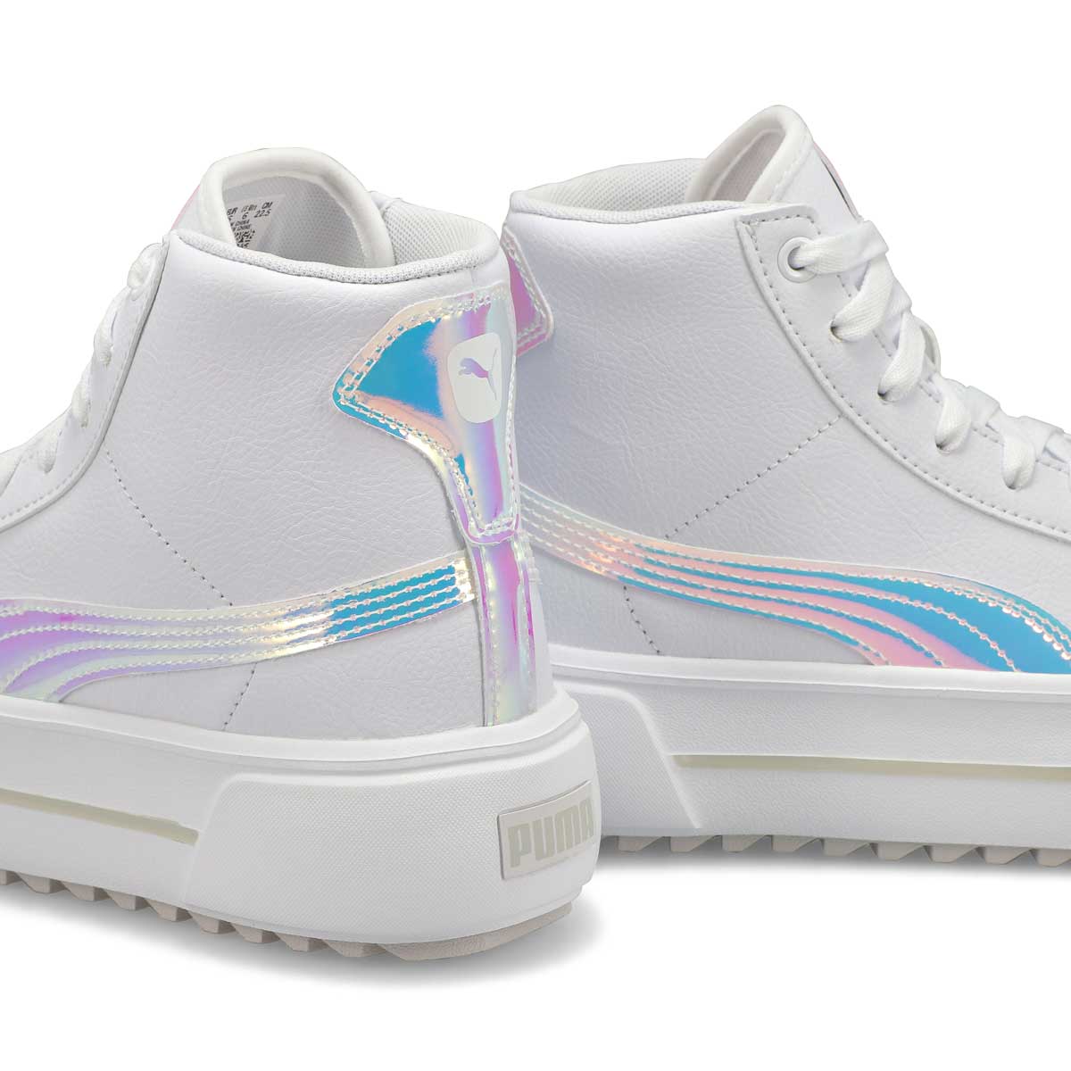 Puma Women's Kaia Mid Platform Sneaker - Whit | SoftMoc USA