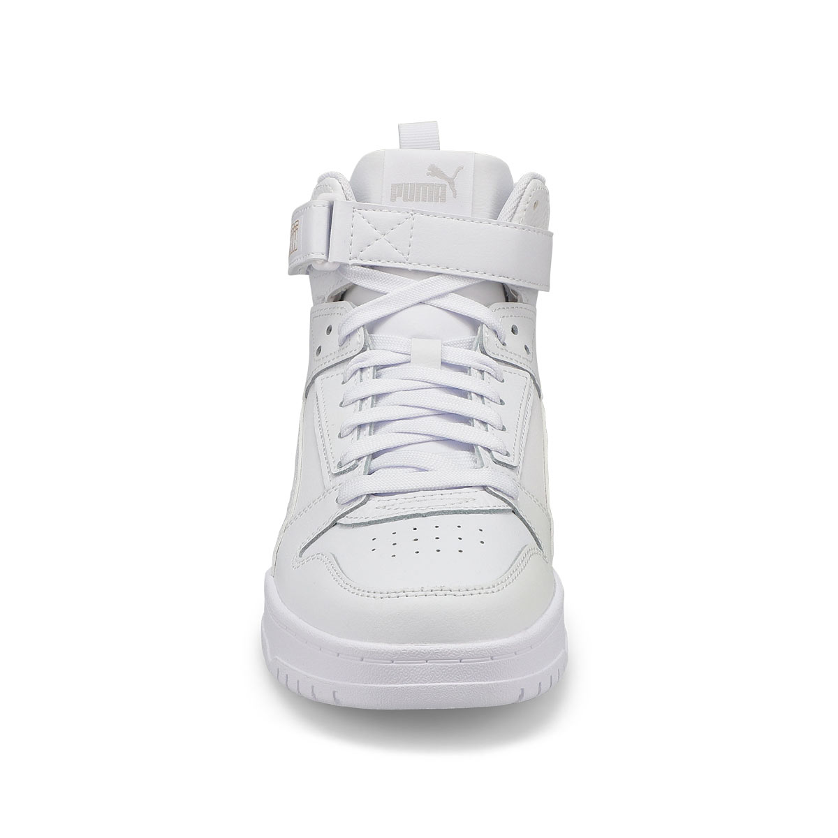 Men's RBD Game High Top Sneaker - White/White/Gold