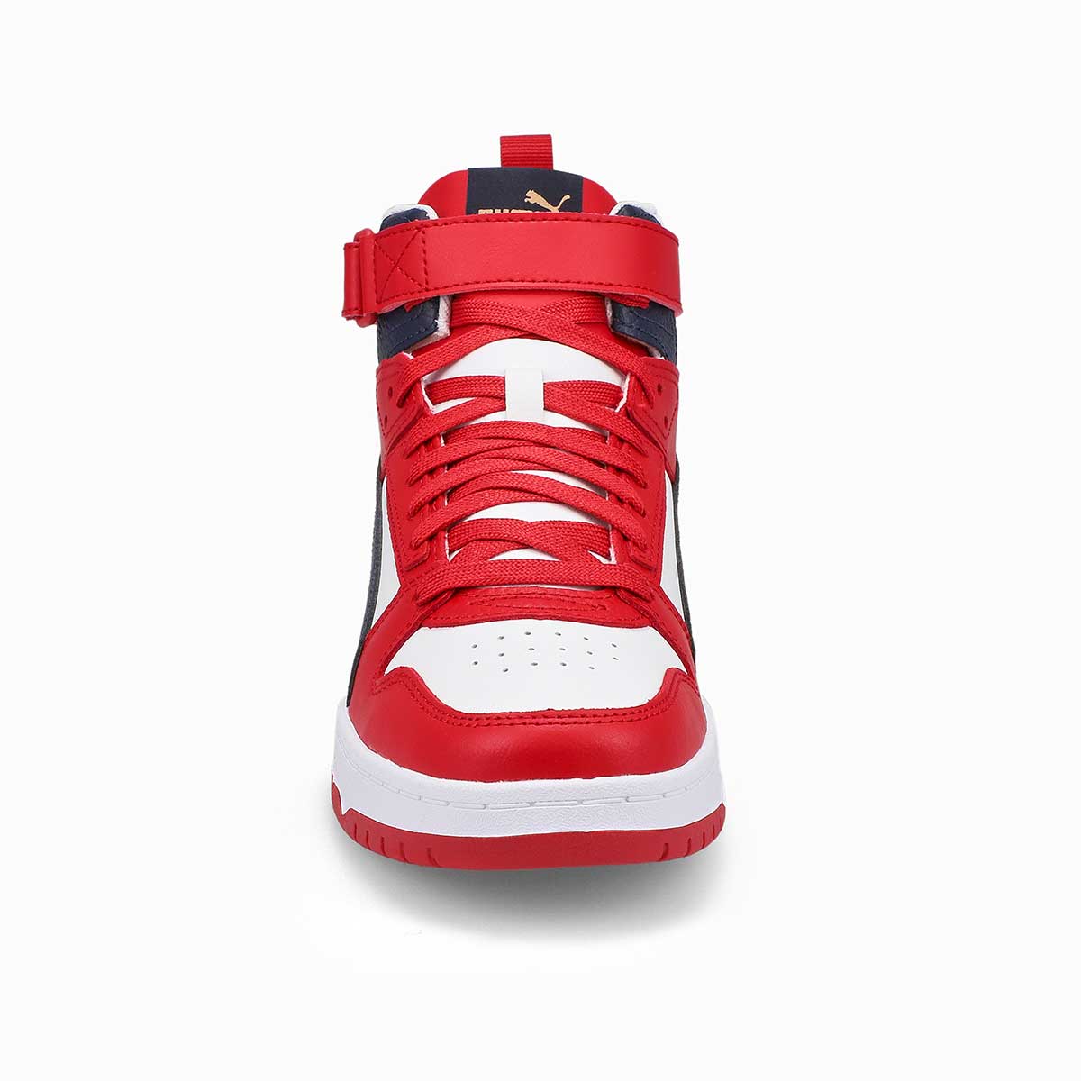 Men's RBD Game Hi Top Sneaker - Red/White/ Black