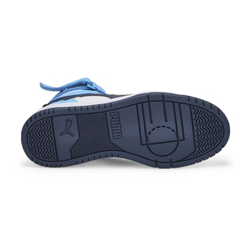 Kids'  RBD Game Jr High Top Sneaker - White/Navy/L