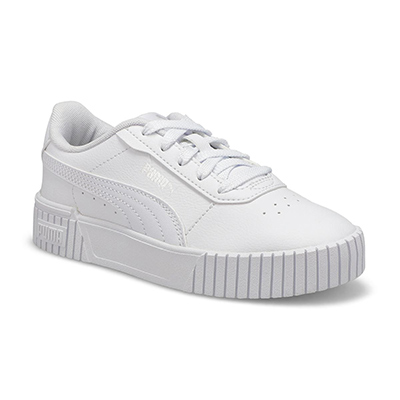 Puma Girls' Carina 2.0 PS Lace Up Sneaker - W | SoftMoc.com