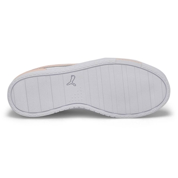 Lds Jada Renew Lace Up Snkr-White/Pink