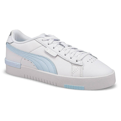 Baskets à lacets Jada Renew, blanc/bleu, femmes