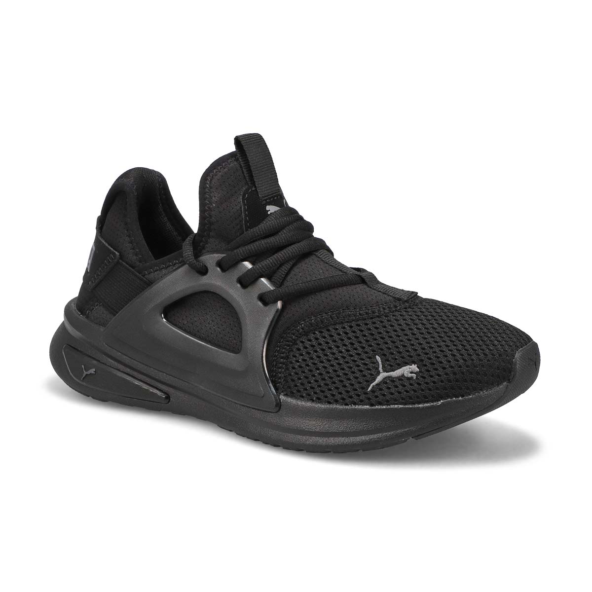 Kid's Softride Enzo Evo Jr Sneaker - Black/Castlerock