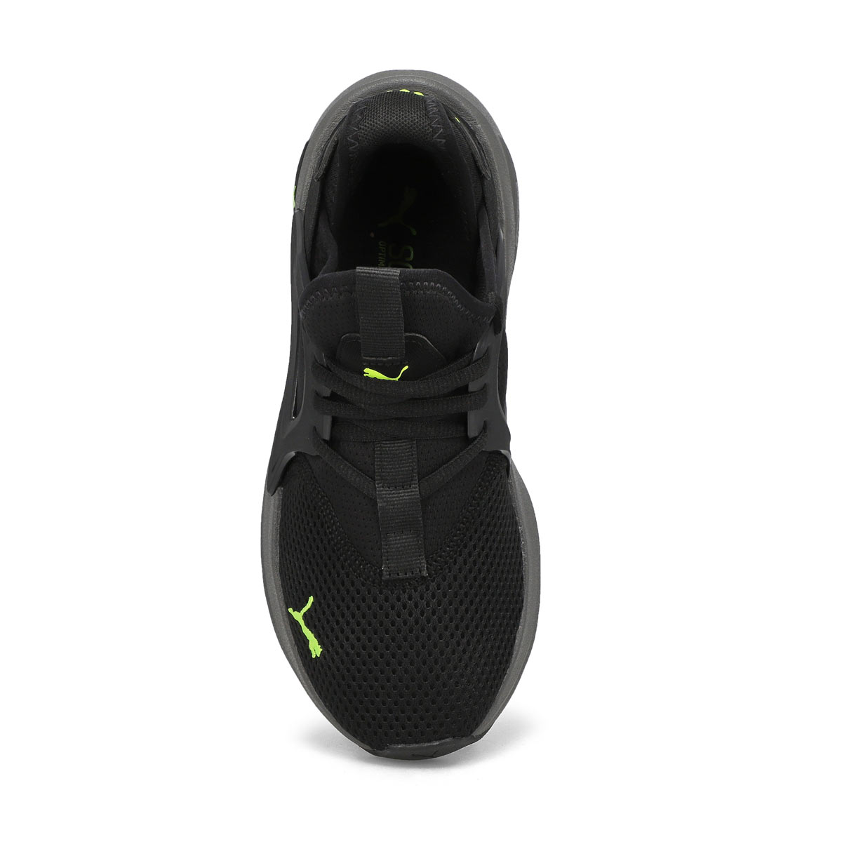 Boys' Softride Enzo Evo Jr Sneaker - Black/Lime