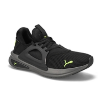 Boys' Softride Enzo Evo Jr Sneaker - Black/Lime