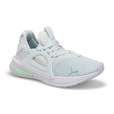 Grls Softride Enzo Evo Jr Sneaker - Dew Drop/White/Mint