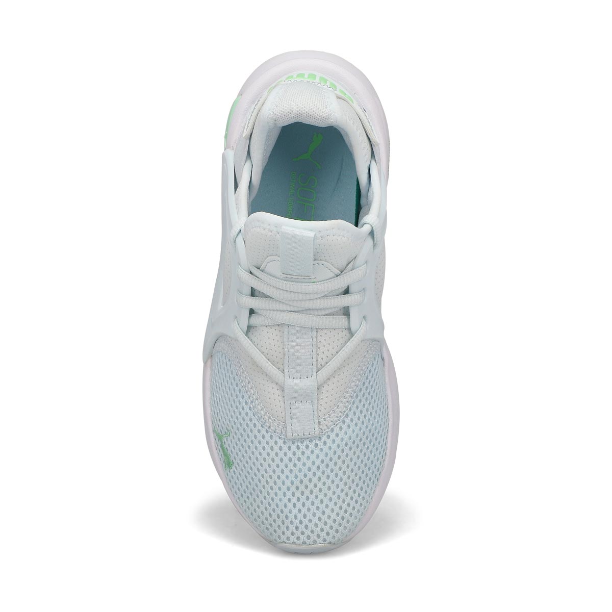 Girls' Softride Enzo Evo Jr Sneaker - Dew Drop/White/Mint