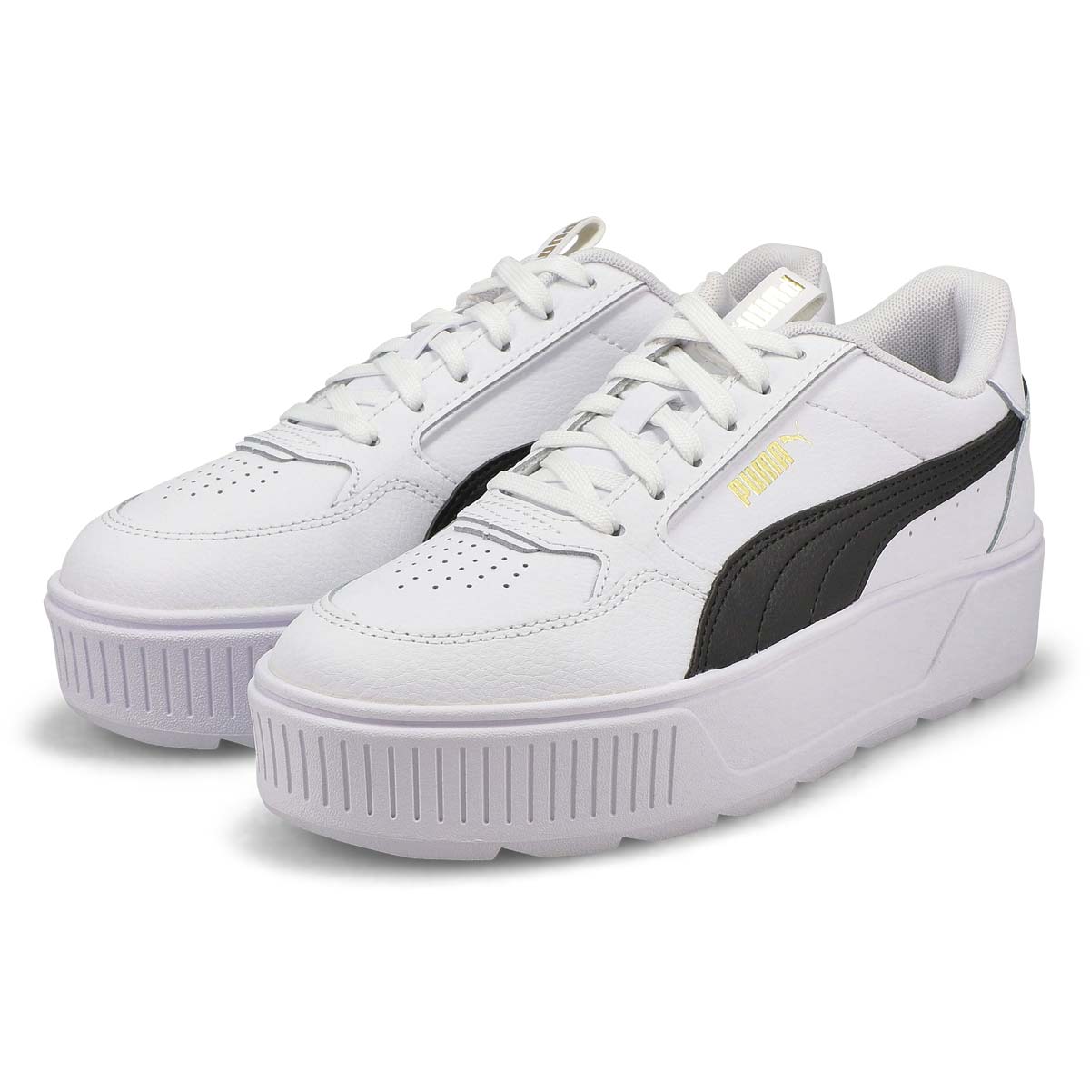 Women's Karmen Rebelle Platform Sneaker - White/Black