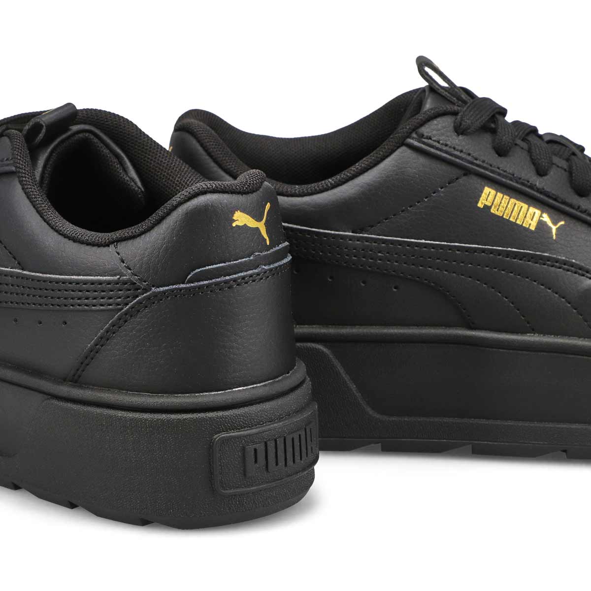 Women's Kamen Rebelle Platform Sneaker - Black/Gold