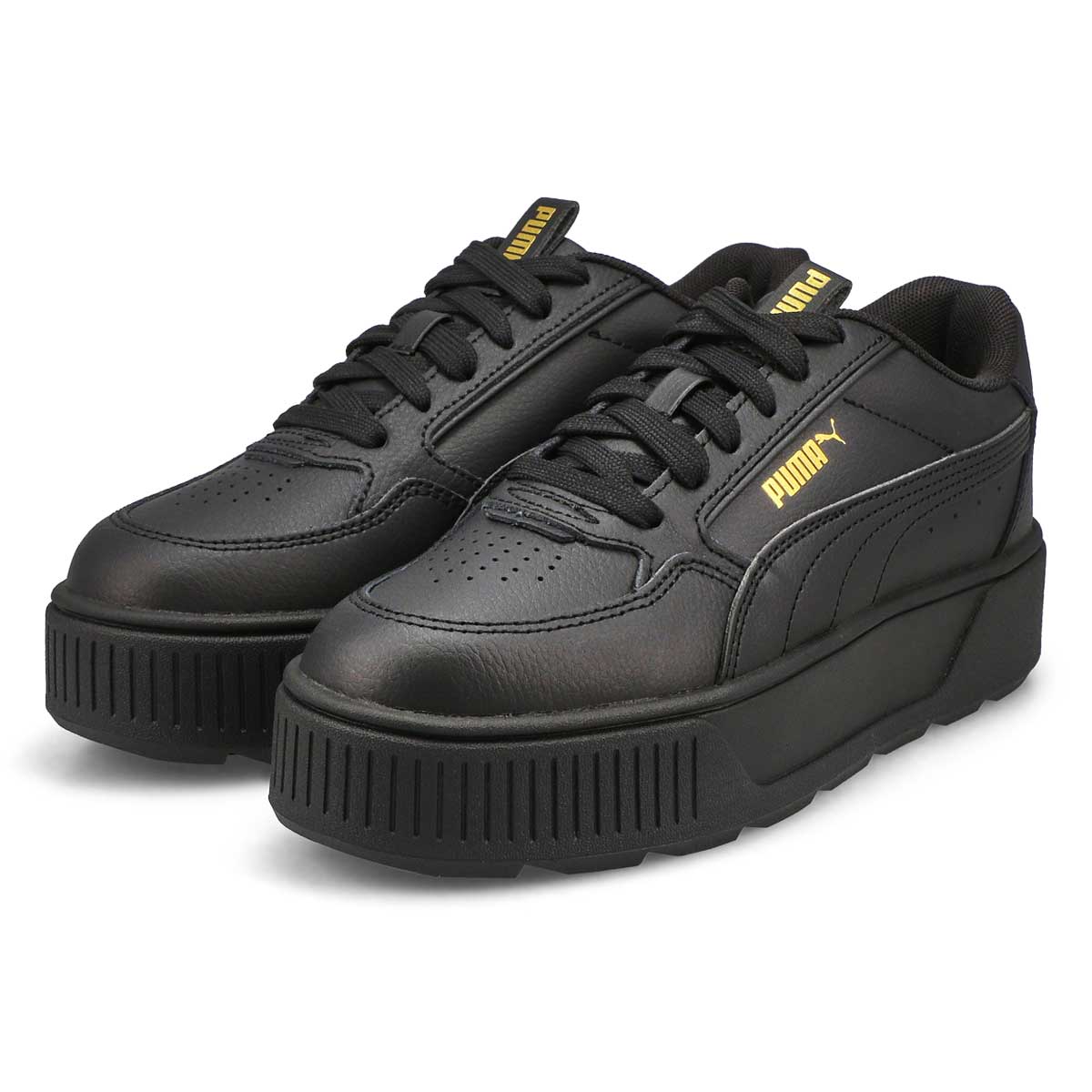 Women's Kamen Rebelle Platform Sneaker - Black/Gold