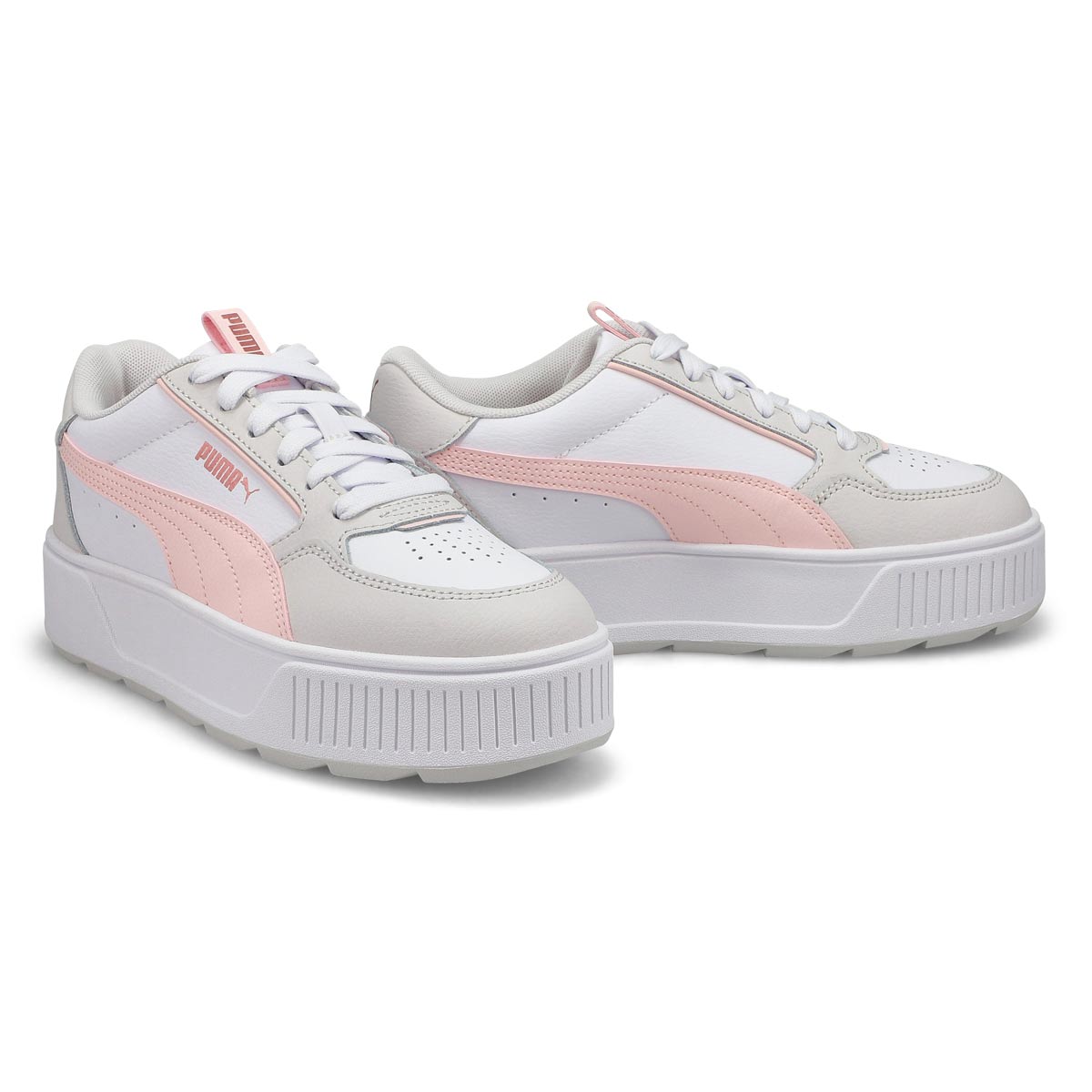 Women's Kamen Rebelle Platform Sneaker - White/Pink