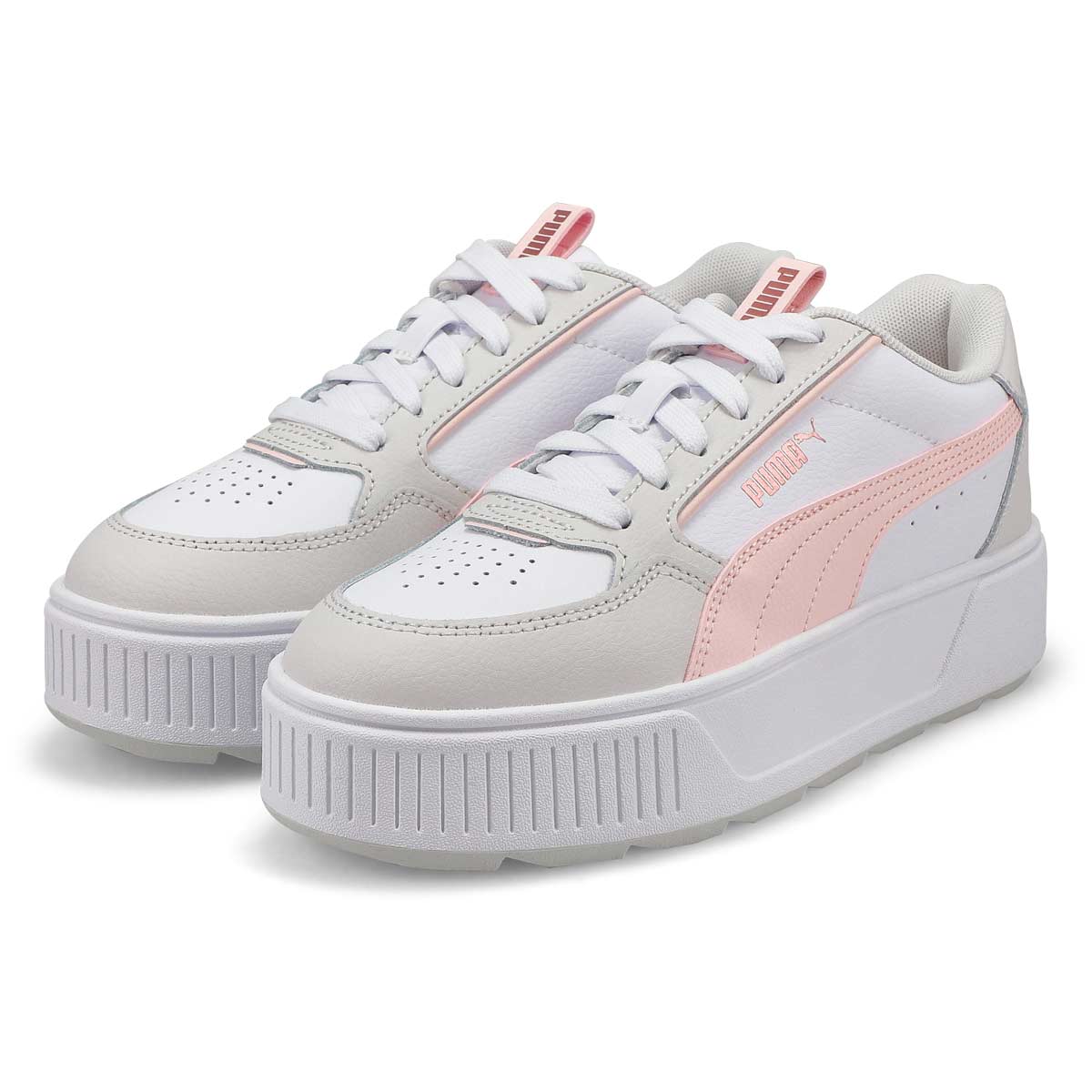 Women's Kamen Rebelle Platform Sneaker - White/Pink