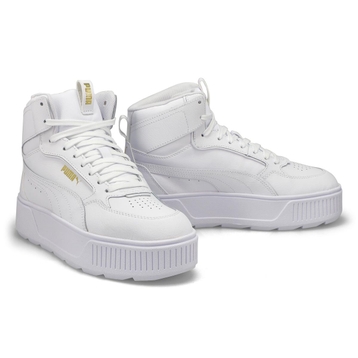 Women's Karmen Rebelle Mid Platform Sneaker - Whit