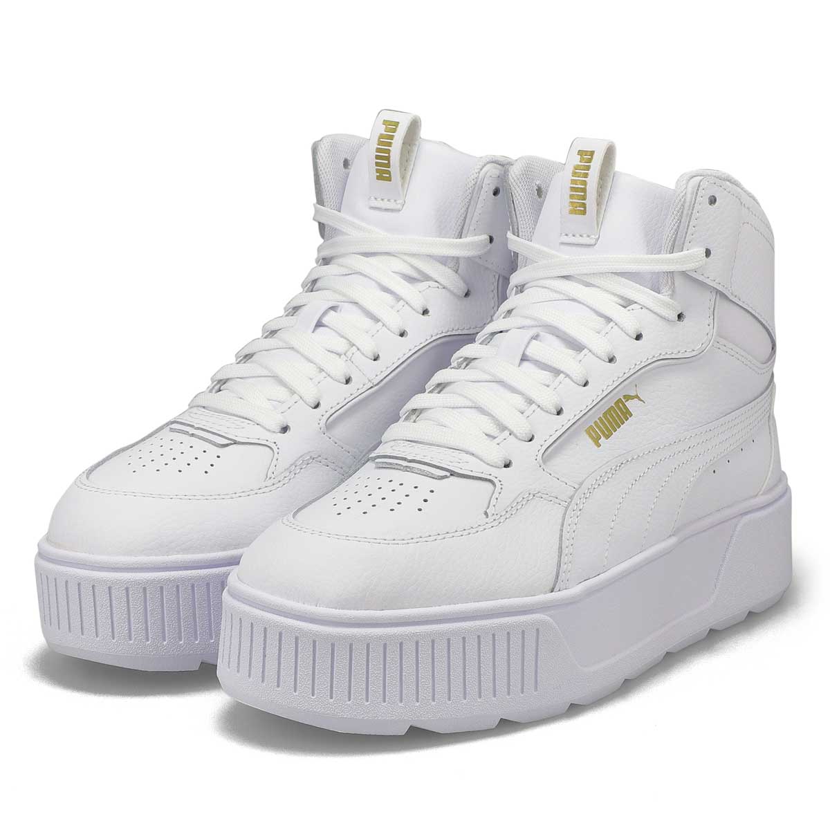 Women's Karmen Rebelle Mid Platform Sneaker - White