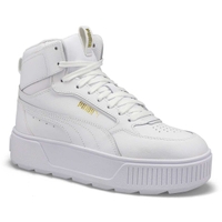 Women's Karmen Rebelle Mid Platform Sneaker - White