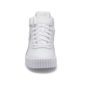 Girls' Carina 2.0 Mid Sneaker - White