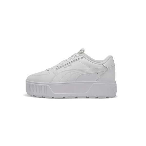 Puma Girls' Karmen Rebelle Jr Sneaker - White | SoftMoc.com