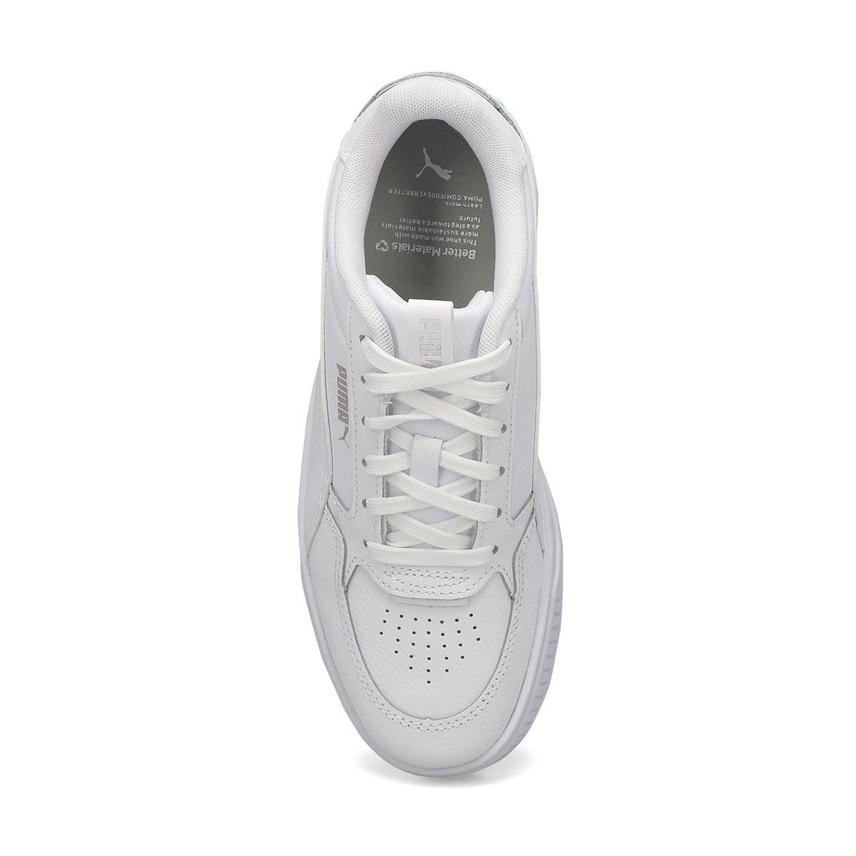 Puma Girls' Karmen Rebelle Jr Sneaker - White | SoftMoc.com