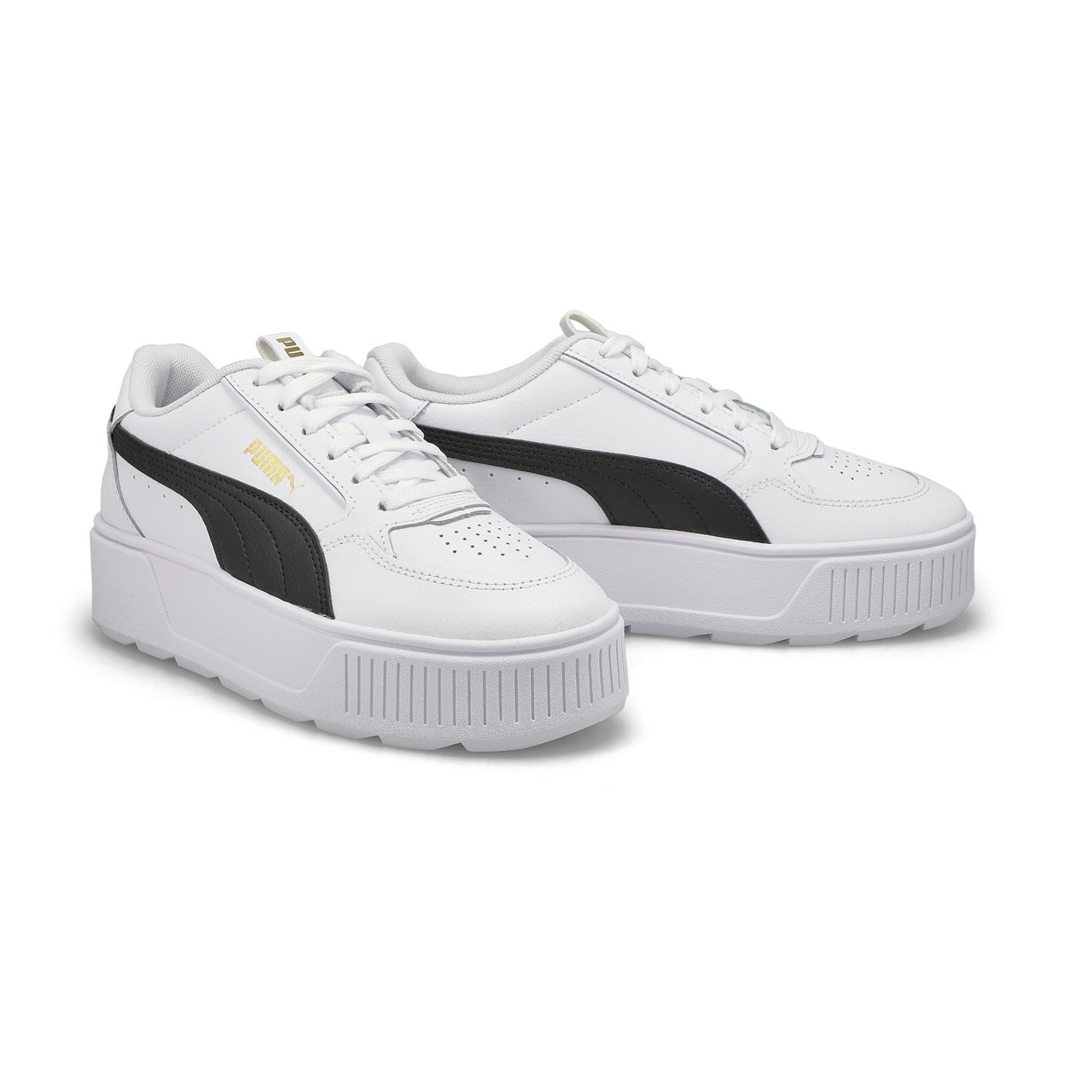 Girls' Karmen Rebelle Jr Sneaker - White/Black