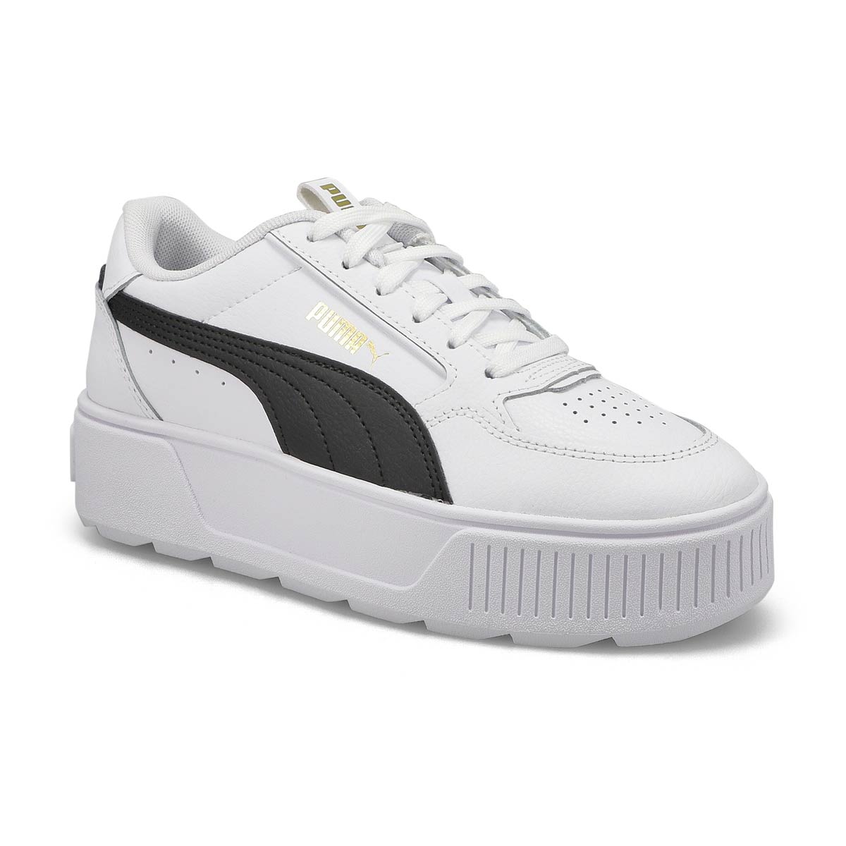 Girls' Karmen Rebelle Jr Sneaker - White/Black