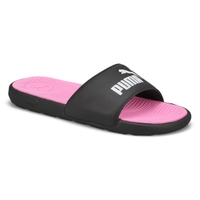 Women's Cool Cat 2.0 BX Slide Sandal - Black/White/Pink