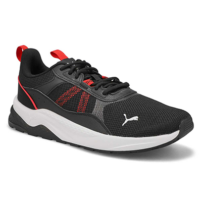 Mns Puma Anzarun 2.0 Sneaker - Black/White/Red