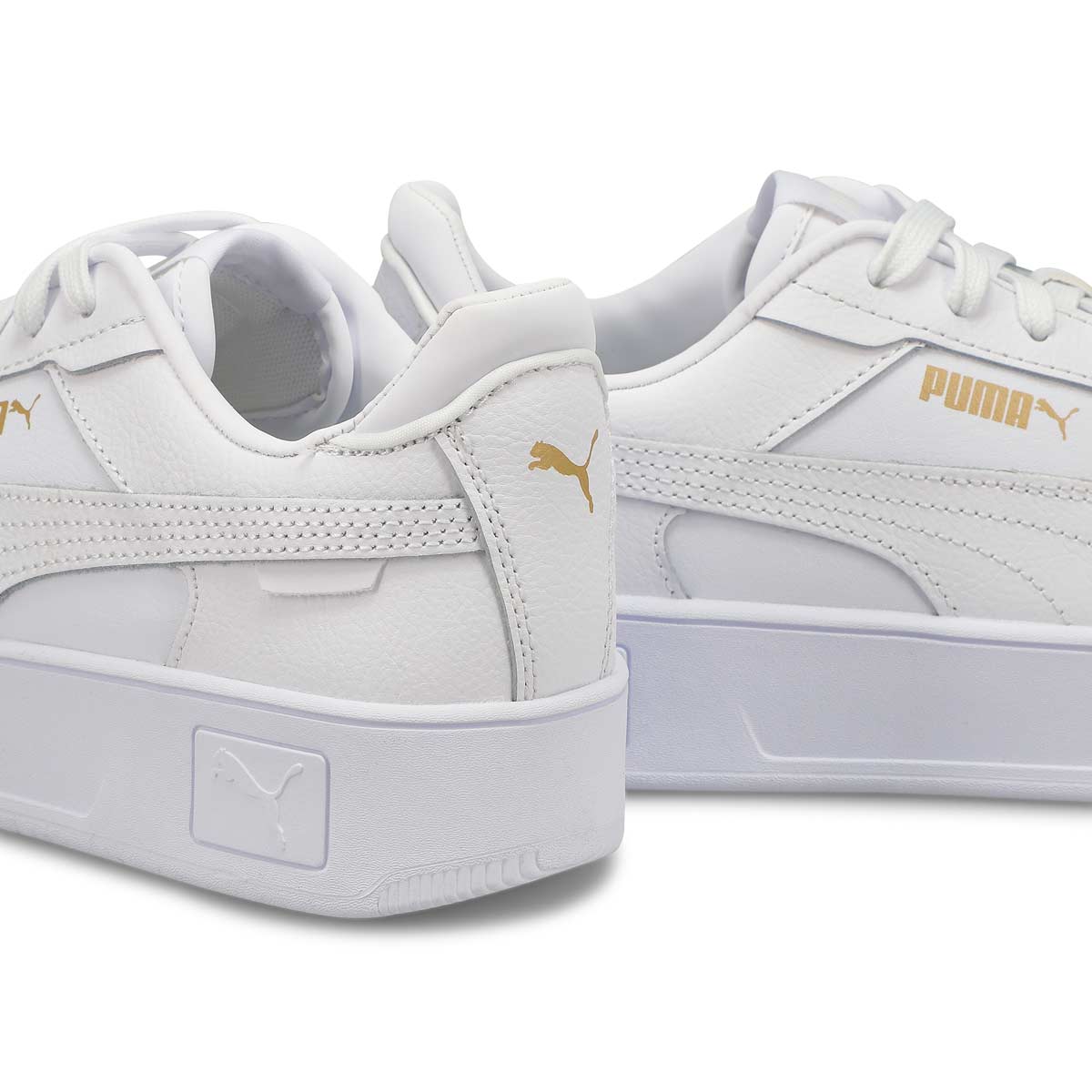 Women's Carina Street Sneaker - White/Gold