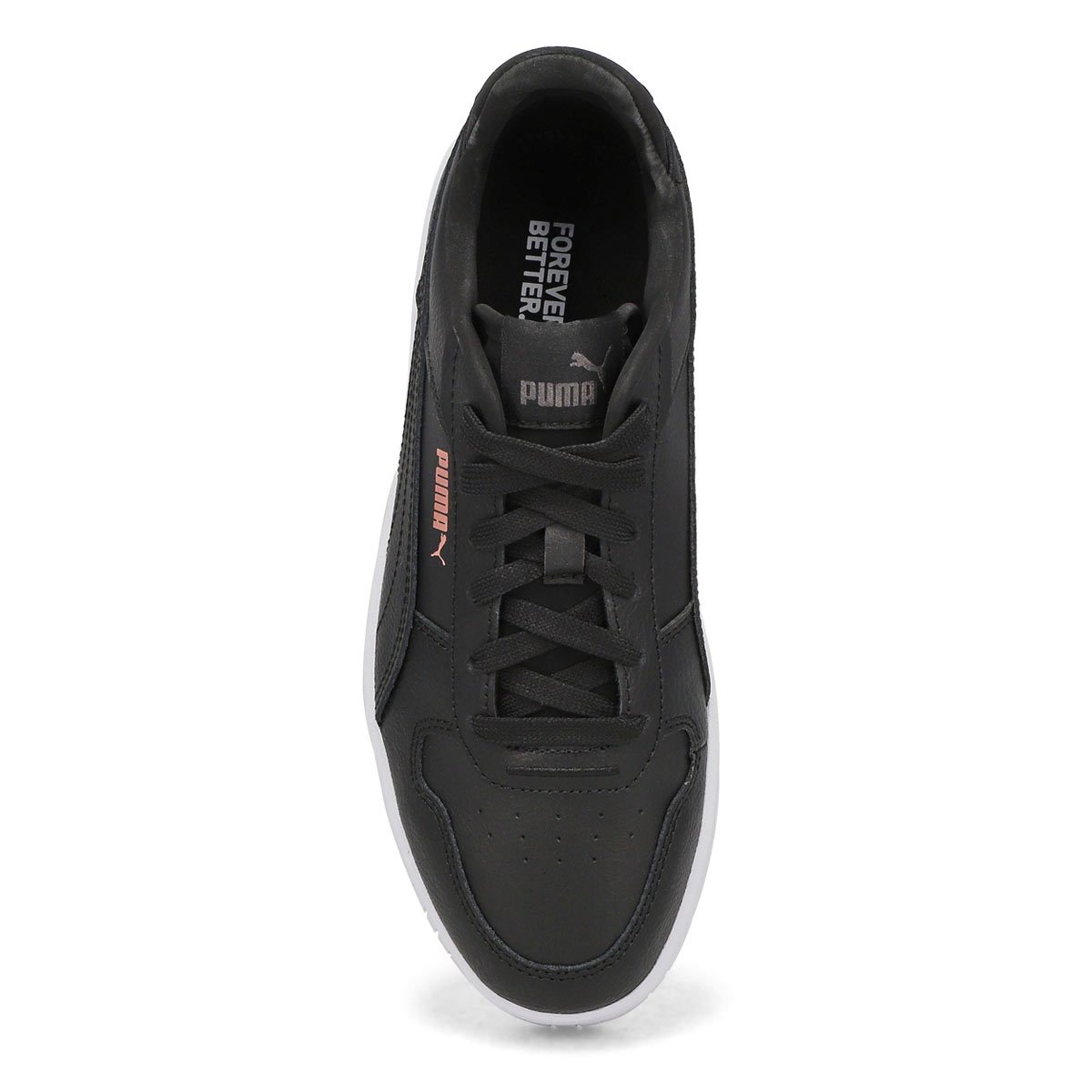 Women's Carina Street Sneaker- Black/Rose Gold